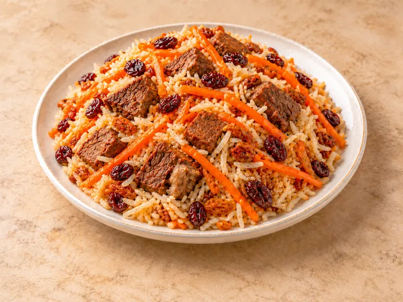 Kabuli Pulao Beef (Half)